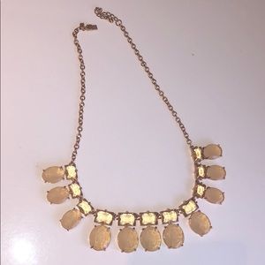 Kate spade necklace, pink and rose gold accents